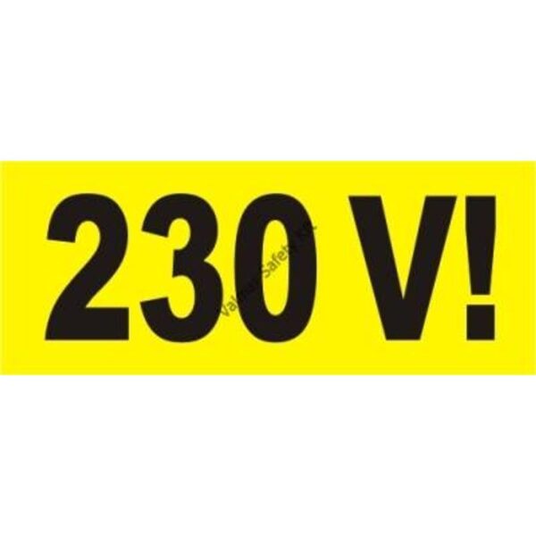 230 V pvc 100x50mm