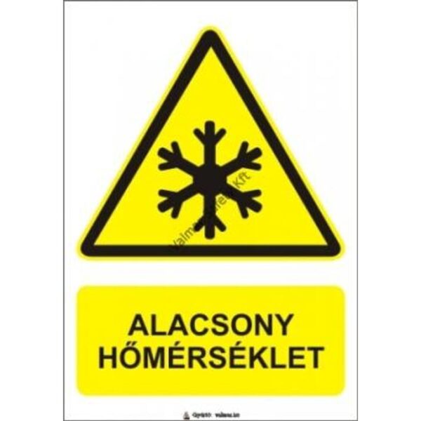 Alacsony homérséklet pvc 175x250mm