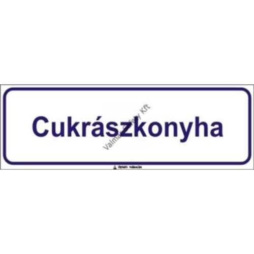 Cukrászkonyha pvc 300x100mm
