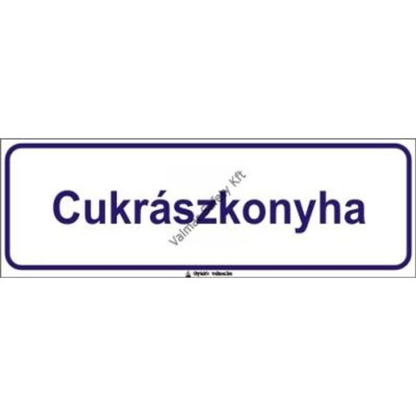 Cukrászkonyha pvc 300x100mm