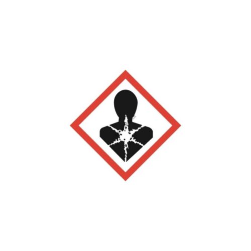 Egészségre veszélyes anyag pvc 300x300mm