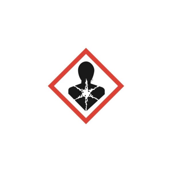 Egészségre veszélyes anyag pvc 300x300mm