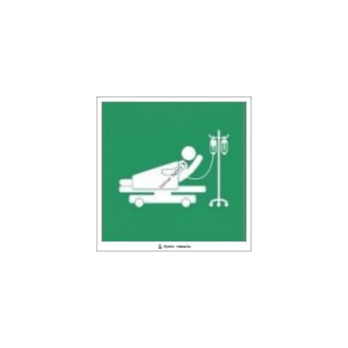 Elokészítéssel mentheto személy - pvc 200x200 mm