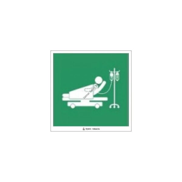 Elokészítéssel mentheto személy - pvc 200x200 mm