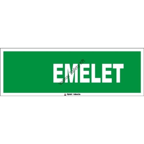 Emelet(utánvilágító) pvc 300x100mm