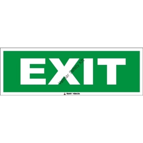 Exit pvc 300x100mm