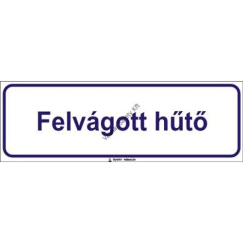 Felvágott huto pvc 300x100mm