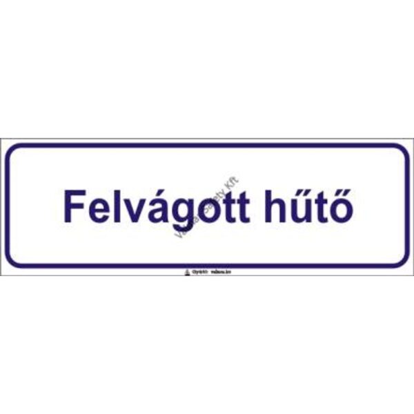 Felvágott huto pvc 300x100mm