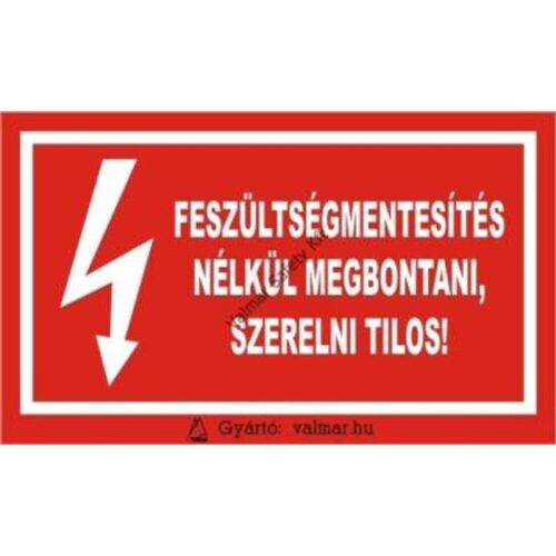 Feszültségmentesítés nélkül megbontani