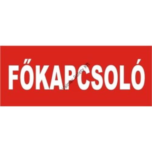 Fokapcsoló(S) pvc 100x50mm