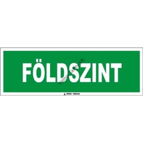 Földszint pvc 300x100mm