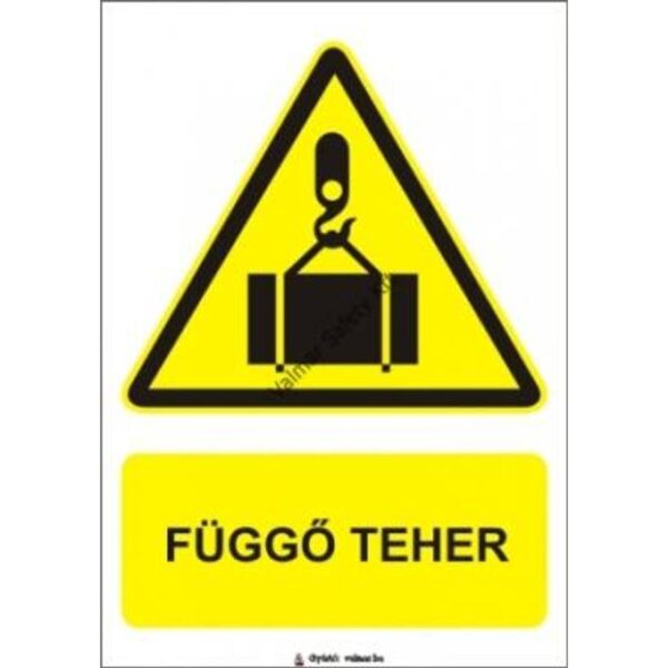 Függo teher pvc 175x250mm