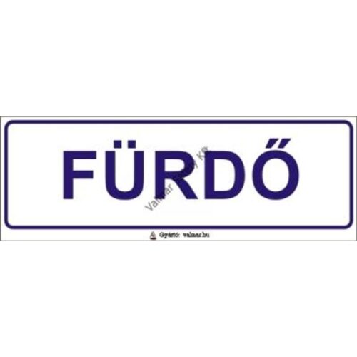 Fürdo pvc 200x70mm