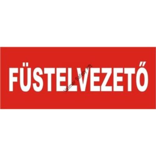 Füstelvezeto pvc 100x50mm