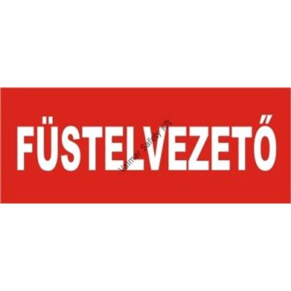 Füstelvezeto pvc 100x50mm