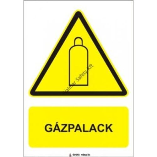 Gázpalack pvc 175x250mm