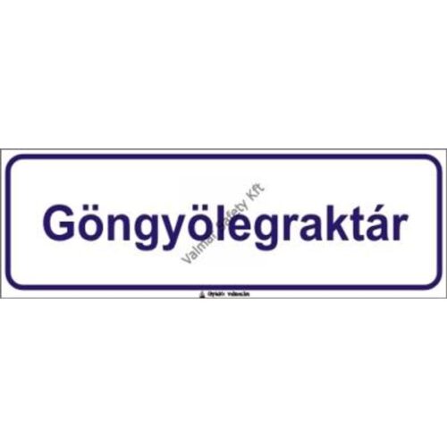Göngyölegraktár pvc 300x100mm