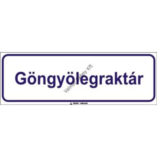 Göngyölegraktár pvc 300x100mm