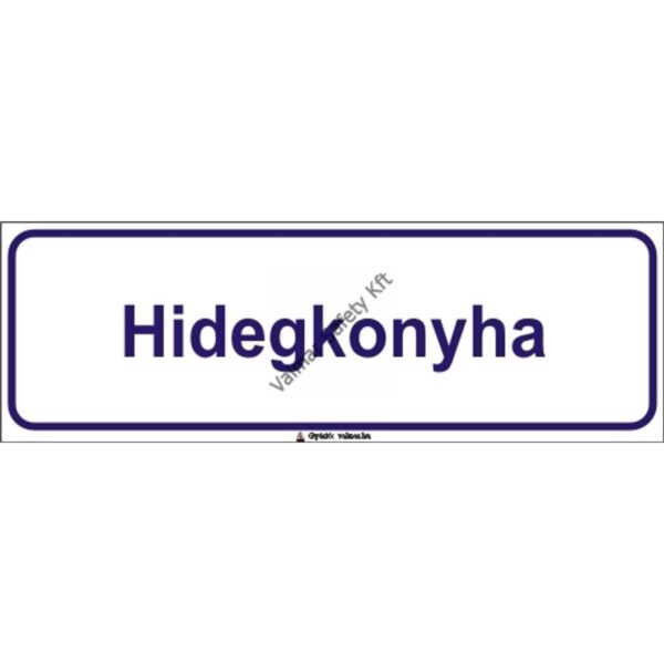 Hidegkonyha pvc 300x100mm