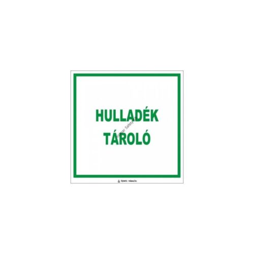 Hulladék tároló pvc 200x200mm