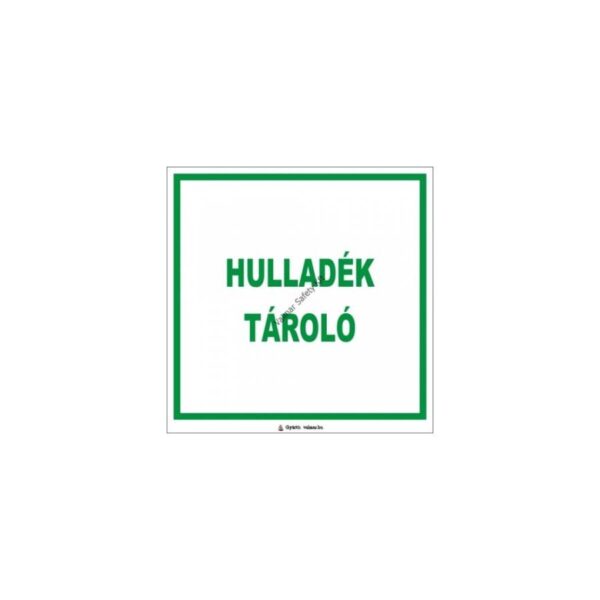 Hulladék tároló pvc 200x200mm