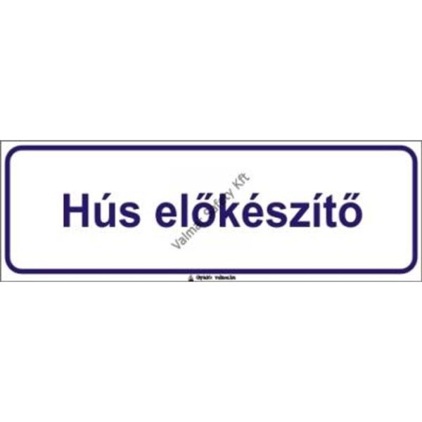 Hús elokészíto pvc 300x100mm