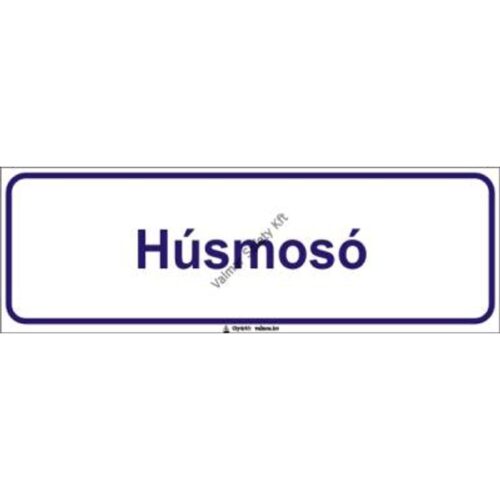 Húsmosó pvc 300x100mm