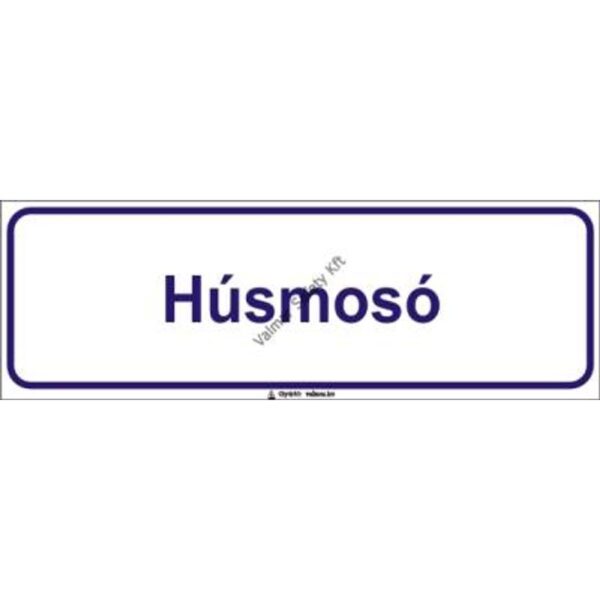 Húsmosó pvc 300x100mm