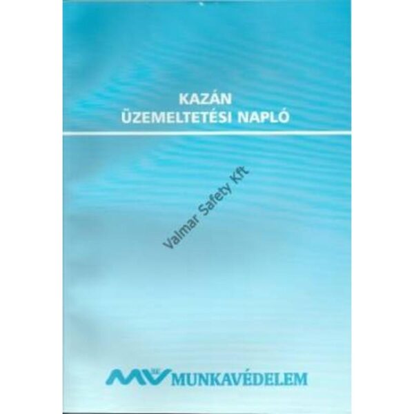 Kazán üzemeltetési napló