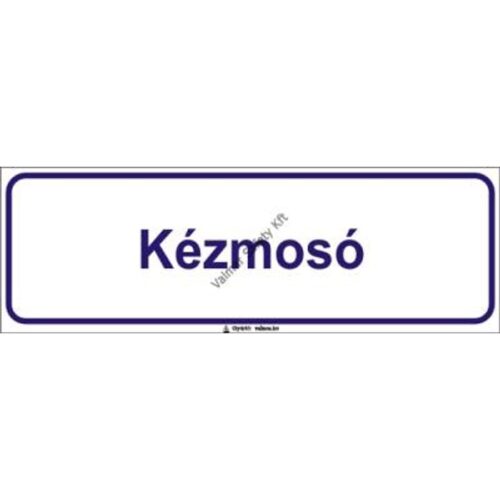 Kézmosó pvc 300x100mm