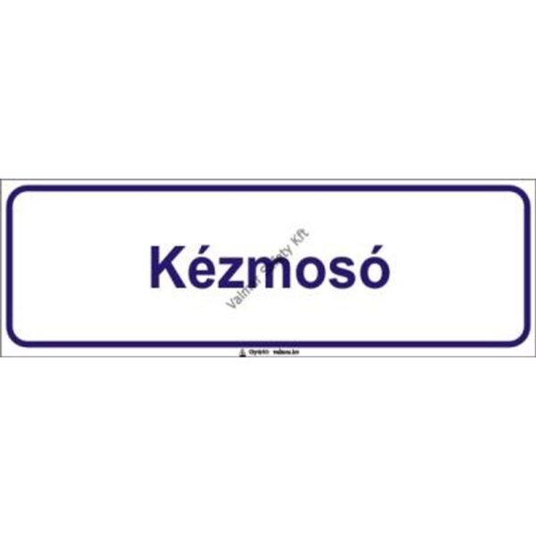 Kézmosó pvc 300x100mm