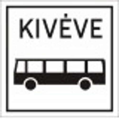 Kivéve autóbusz - HIP fényvisszaverős szendvicslemez 600 mm