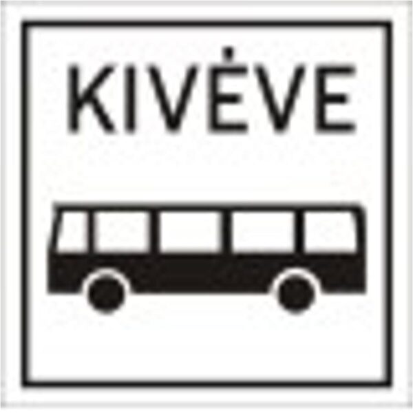 Kivéve autóbusz - HIP fényvisszaverős szendvicslemez 600 mm