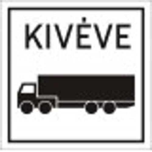 Kivéve nyerges vontató - HIP fényvisszaverős szendvicslemez 600 mm