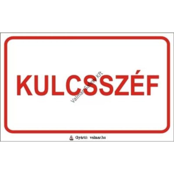 Kulcsszéf pvc 160x100mm