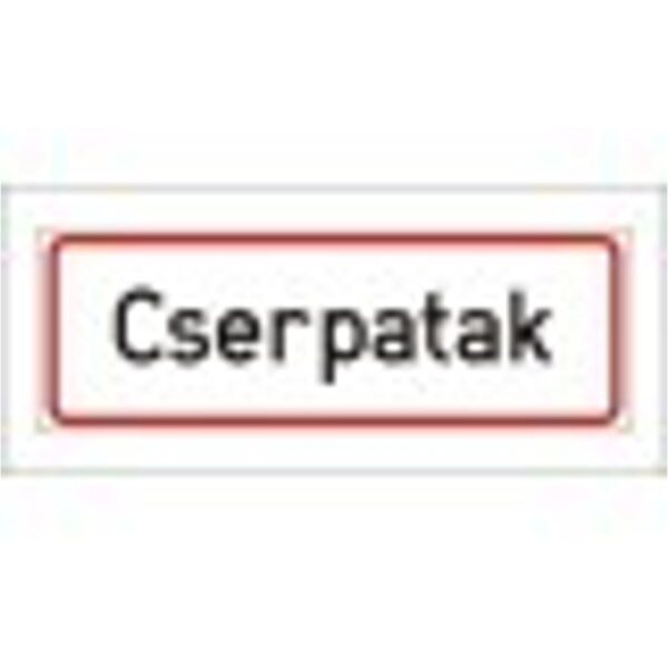 Lakott terület kezdete (1) - HIP fényvisszaverős szendvicslemez 600 mm