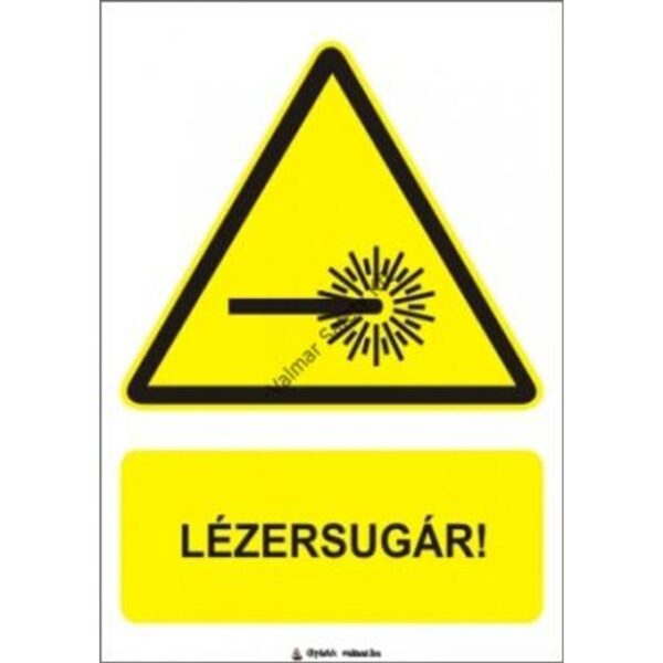 Lézersugár pvc 175x250mm