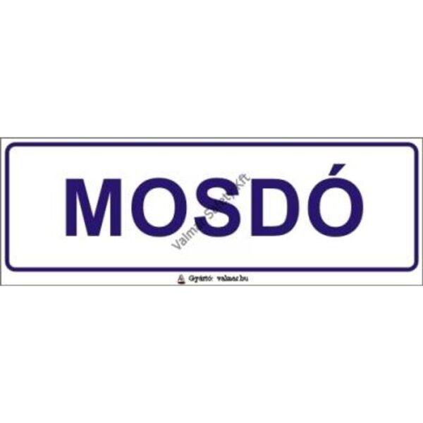 Mosdó pvc 200x70mm