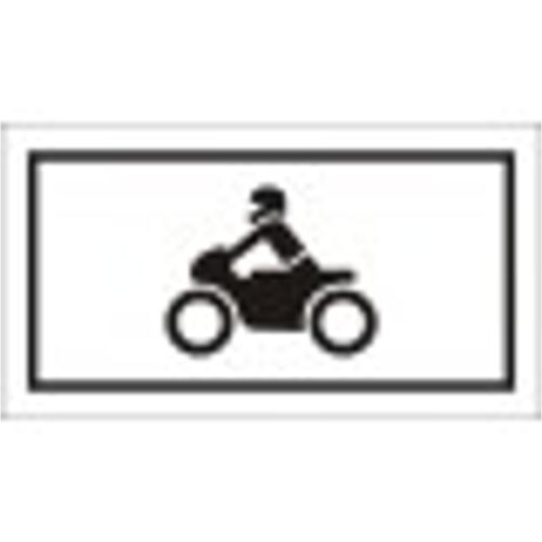 Motorkerékpárok részére - HIP fényvisszaverős szendvicslemez 600 mm