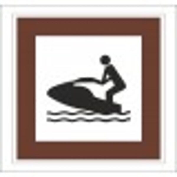 Motoros vízisí (jet-ski) - HIP fényvisszaverős szendvicslemez 600 mm
