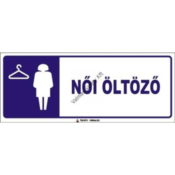 Noi öltözo pvc 250x100mm