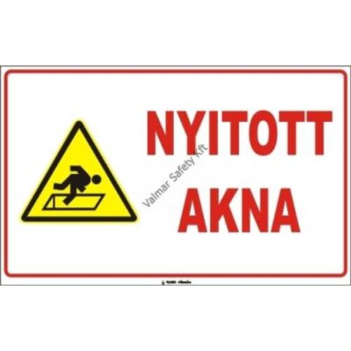 Nyitott akna pvc 400x250mm