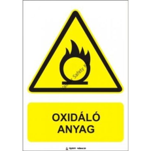 Oxidáló anyag pvc 175x250mm