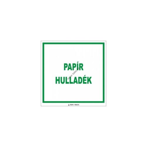 Papír hulladék pvc 200x200mm