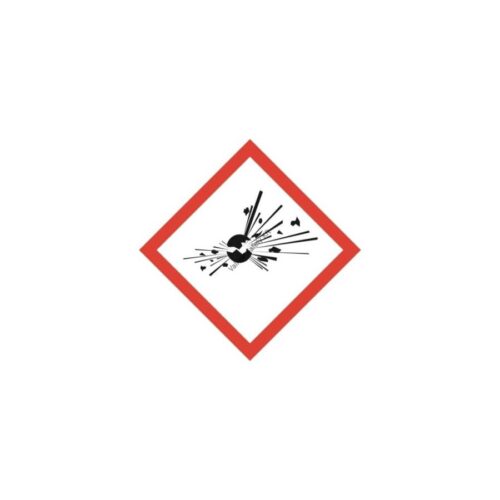 Robbanásveszélyes anyag(GHS) pvc 300x300mm