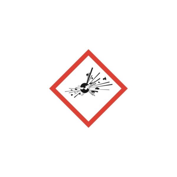 Robbanásveszélyes anyag(GHS) pvc 300x300mm