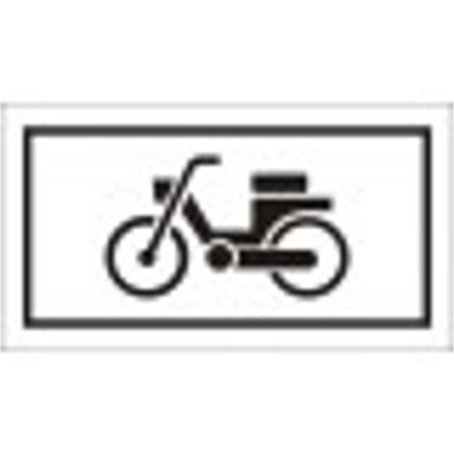 Segédmotoros kerékpárok részére - HIP fényvisszaverős szendvicslemez 600 mm