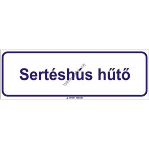 Sertéshús huto pvc 300x100mm