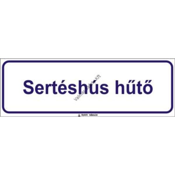 Sertéshús huto pvc 300x100mm
