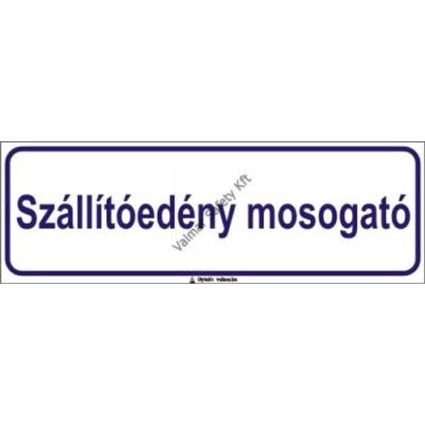 Szállítóedény mosogató pvc 300x100mm